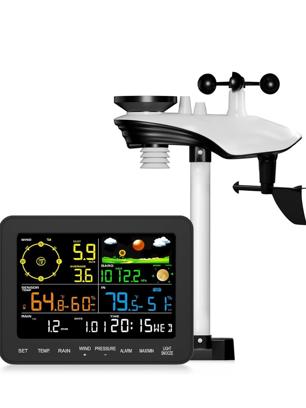 Brand new Digital Weather Station wireless with Outdoor indoor